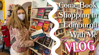 Come Book Shopping in Edinburgh | Vlog