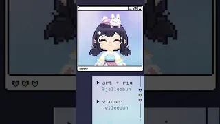 pixel vtuber rig #live2d #ドット絵  #shorts