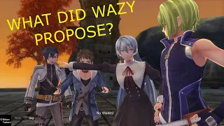 What did Wazy Propose? Trails Into Reverie Group Battle Dialogue Pretty Boys