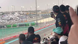 2022 Abu Dhabi Grand Prix lap 1 - Marina Grandstand