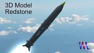 3D Model: US PGM-11 Ballistic Missile