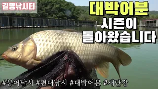 포천 길명낚시터) 본의 아니게 싸우고 왔습니다.. 붕어랑!! 힘이 너무 쌔!!