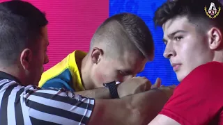 Junior boys Finals - European Armwrestling Championship 2023