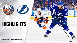 NHL Highlights | Islanders @ Lightning 12/9/19