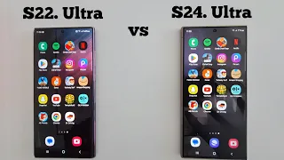 Samsung S24 Ultra vs S22 Ultra || Speed Test & Ram Test