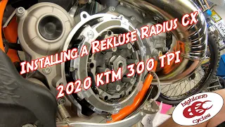 How do you install a Rekluse in a 2020 KTM 300