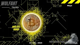 Análisis diario de Bitcoin – precio de BTC hoy - 15/05/2024