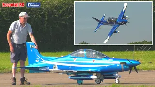 FANTASTIC SUPER SCALE RC PILATUS PC-21 TURBOPROP ADVANCED TRAINER