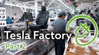 Tesla Fremont Factory Tour, Part 2 — The Seat Factory