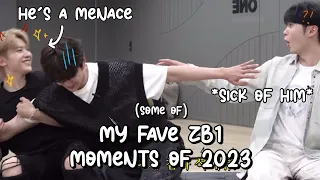 some of my favorite zb1 moments of 2023
