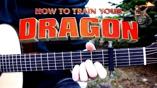 How To Train Your Dragon Main Theme - Fingerstyle Guitar Cover (with TABS)