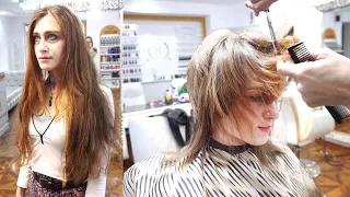 AMAZING 70'S CUT - SUPER LONG TO SHORT MULLET HAIRCUT