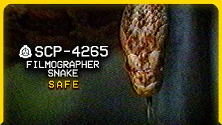 SCP-4265 │ Filmographer Snake │Safe │ Media/Reptile SCP