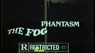 PHANTASM & THE FOG Double-Feature 1980 TV SPOT TRAILERS! Versions A & B!