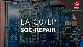 LA-GO7EP - SOC Repair - SR343 (Intel Core i3-7100U) - dead - fixed