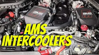 AMS intercoolers Q50 Q60 Nissan Z