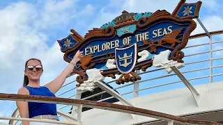 Boarding Explorer of the Seas! Royal Caribbean Cruise Vlog