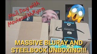 Massive Bluray and Steelbook Unboxing