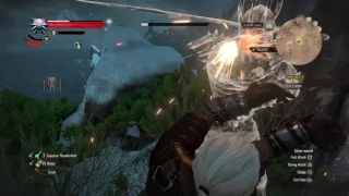 The Witcher 3: when the sword play is fire