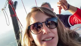Юлия Ковальчук подарила Алексею Чумакову полет на воздушном шаре
