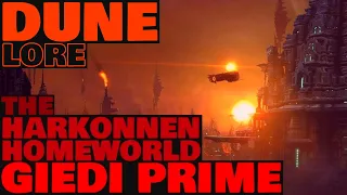 The Harkonnen Homeworld - Giedi Prime | Dune Lore