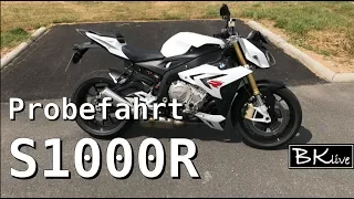 BMW S1000R Probefahrt - Erster Eindruck / Sitzposition