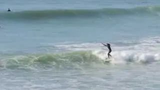 Widemouth Bay 2/3ft Longboarding Session 21 Sep 2014 (HD)