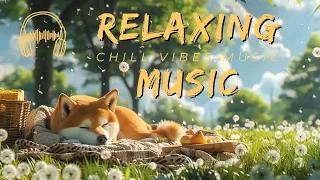 【Picnic Light Music Moments】: Picnic in the company of  Shiba Inu | 2 Hours of Pure, Ad-Free Music