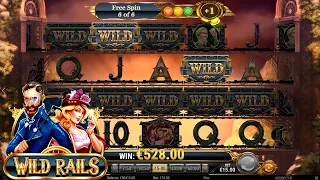 Wild Rails Online Slot from Play'n GO