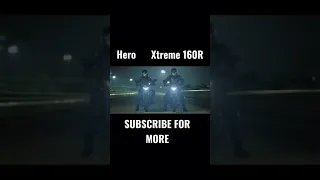 New Hero Xtreme 160r Stealth Mode #shorts  #heromotocorp