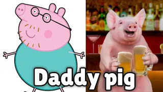 Funny Peppa Pig Characters in Real Life | Family and Friends IN REAL LIFE