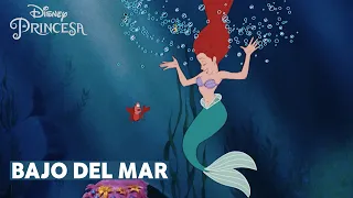 Bajo del Mar con letra La Sirenita