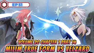 Milim True Form face OFF Strongest True Dragon Velzard White Ice Dragon | Tensura LN Visual Series