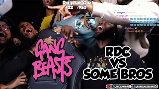 RDC VS SOME BROS IN GANG BEAST!