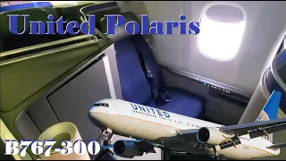 United Airlines Polaris Business Class Review | Newark to Munich on the 767-300 | Polaris Lounge!