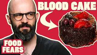 Binging with Babish Freaks out Eating Pork Blood