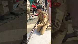 Weapon Handling || NCC Training in Camp