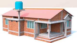 टीन से असम डिजाइन का घर, ASSAM STYLE TIN SHADE HOUSE PLAN WITH 3D DESIGN, @premshomeplan