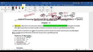 hybrid financing part 1[revised] corporate finance