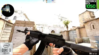 CSGO - TDM 11 : GTX 1050 2GB + INTEL CORE I3 10100F : HIGH SETTING : 60 FPS : 1080P