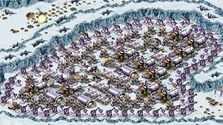 Red Alert 2 Yuri's Revenge Arctic Twist N2 Map 1 vs 7 Extra Hard AI