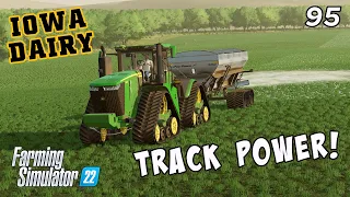 Last summer job!  Spreading lime on our hay fields! - IOWA DAIRY UMRV EP95 - FS22