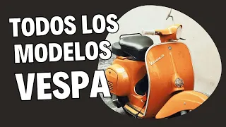 💥 TODOS los modelos de VESPA según año de lanzamiento #MundoScooter 01