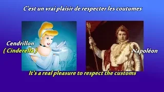 FRENCH LESSON - learn french with music ( lyrics + translation ) Le Bal Masqué