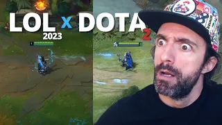 LEAGUE OF LEGENDS 2023 VS DOTA 2