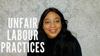 Unfair Labour Practices (Promotion, demotion & suspension)