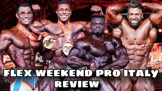 Nathan De Asha Dominates Flex weekend Pro Italy / Ali Bilal Qualified For Mr. Olympia 2023