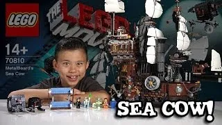 METALBEARD'S SEA COW - LEGO MOVIE Set 70810 - Time-lapse Build, Stop Motion, Unboxing & Review!