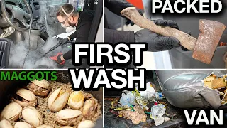 Dirtiest Van Ever! Maggots Mold and Treasures