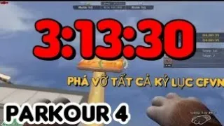 CFVN PARKOUR 4 - TOP 1 PHÁ VỠ TẤT CẢ KỶ LỤC PARKOUR 4 ( Adventure steel ) CFVN 3p13s30